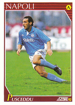 Vittorio Pusceddu SSC Napoli Score 92 Seria A #183